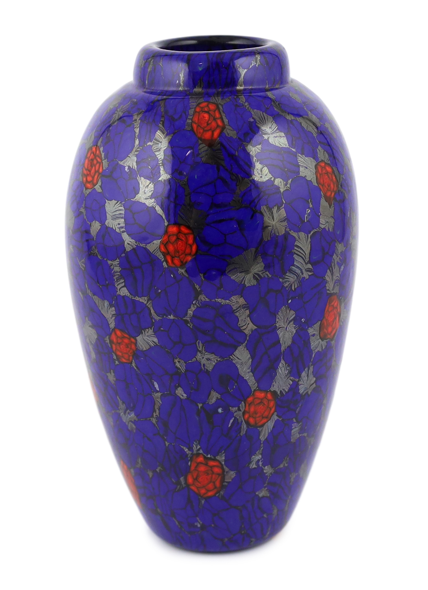 Vittorio Ferro (1932-2012), a Murano glass Murrine vase